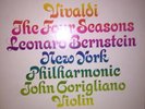 Vivaldi The Four Seasons Leonard Bernstein MS 6744/ML6144