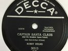1957 BOBBY HELMS 78 RPM DECCA CANADA 30513 JINGLE BELL ROCK,CAPTAIN SANTA CLAUS