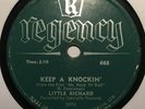 1956-58 LITTLE RICHARD 78 RPM REGENCY CANADA 668 SCARE KEEP A KNOCKIN  VG+