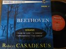 ROBERT CASADESUS / BEETHOVEN sonatas nos 14 -26 -23 & 24 / PHILIPS minigroove