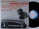 DONALD BYRD Off To The Races BLUE NOTE LP mono w 63rd *