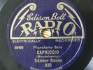 Renée Sandor Piano Mendelsshon Capriccio 78RPM Edison Bell 935 (8