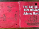 JOHNNY HORTON, 45rpm, BATTLE OF NEW ORLEANS, ORIGINAL PROMO w/ PICTURE SLEEVE,