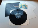 PINK FLOYD Dark Side of the Moon UK vinyl EX+/VG+ A3/B3 2 posters 2 stcickers