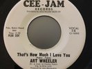 Art Wheeler - Thats How Much I Love You / Walk On 45 RPM PROMO Northern Soul