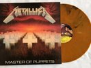 Metallica - Master of Puppets LP LIMITED Orange/Gold Vinyl MFN 60 NM