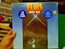ELVIS PRESLEY Moody Blue LP BLUE VINYL *STILL SEALED* RCA 1977 +Hype Stickers
