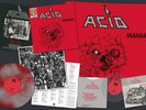 ACID - MANIAC, 2020 EU RED/SILVER MARBLED vinyl LP + 7