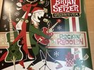 Brian Setzer Rockin Rudolph LP Green Vinyl