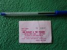 BOB MARLEY: A VINTAGE TICKET STUB-SHOW IN BARCELONA SPAIN,1980-VINTAGE TO FRAME