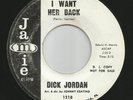 DICK JORDAN - I Want Her Back / Some Of These Days - 1962 Northern Soul 45 VG+