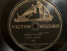 1903 EARLY Victor one-sided 78rpm Record - Hayden Quartet