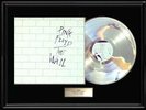 PINK FLOYD THE WALL ALBUM FRAMED LP METALIZED RECORD ALBUM FRAME RARE NON RIAA