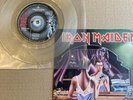 Iron Maiden. Twilight Zone/Wrathchild 7” Clear Vinyl