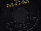 ANN COLE: plain as the nose on your face / in the chapel MGM  7