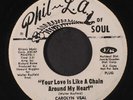 CAROLYN VEAL: your love is like a chain around my heart / don't the good book sa