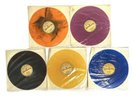 ELVIS PRESLEY Original Elvis songs 5 record set NM 78 rpm COLORED SUN 10”