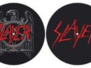 Slayer Eagle Scratched Logo Pair DJ Record Turntable Official Slipmat Vinyl