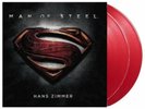 Hans Zimmer - Man Of Steel 2xLP Limited 180gram Translucent Red vinyl, Numbered