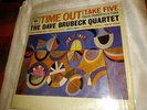 Time Out LP The Dave Brubeck Quartet VG+ in Shrink - Original Pressing RM