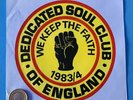 SCOOTER PATCH *ORIGINAL 80’s* KEEP THE FAITH * VESPA LAMBRETTA *NORTHERN SOUL??