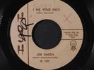 JOE SIMON: i see your face / troubles HUSH 7