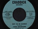 JOHN CRAWFORD & ECHOES OF JOY: got to be humble / god bless america CRADDICK 7
