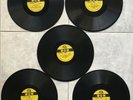 Hank Williams - Set of Five 78 RPM Records dated 1949-1955