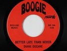 70s Soul Disco 45 - Diane Ducane - Better Late Than Never - Boogie - VG++ mp3