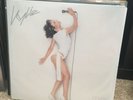 Kylie Minogue FEVER WHITE Sainsbury's VINYL LP - RARE  Like New -Mint Condition