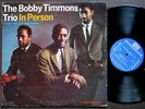 BOBBY TIMMONS TRIO In Person LP RIVERSIDE RLP 391 US '61 DG MONO JAZZ Ron Carter
