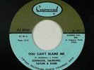 Sweet Soul Funk 45 - Johnson Hawkins Tatum Durr - Can't Blame Me - Capsoul - VG+