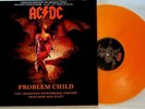AC/DC ?– Problem Child Live in London 1977 Bon Scott LP *ORANGE COLOURED VINYL*
