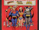 SUPERMAN, WONDER WOMAN, BATMAN: exciting christmas stories Peter Pan Records 12