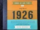 Marlene Fingerle Arthur Schutt Decca #1926 78rpm Album Set  “Song Hits of 1926”