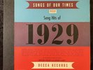 Marlene Fingerle Arthur Schutt Decca #1929  78rpm Album Set  “Song Hits of 1929”