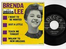 ROCK EP/PS-BRENDA LEE-