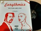 EURYTHMICS-WE TOO ARE ONE-LP Mexico Promo Radio unique Cover PS RCA