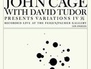 John Cage with David Tudor - Variations IV [LP] (Clear Vinyl) LP (New/Sealed)