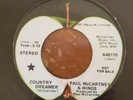 RARE Paul McCartney &Wings Country Dreamer 45 Promo