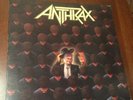 Anthrax - Among The Living Original 1987 Megaforce Vinyl Record LP Metal