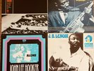 vinyl blues lot: JB Lenoir, T-Bone Walker, Peg Leg Sam, John Lee Hooker - VG+ 