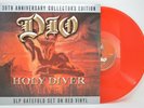 DIO Holy Diver Live 3 LP Set on Red Colored Vinyl ?? Ronnie James record NM M-