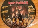 Iron Maiden 45 Picture Disc Run To The Hills b/w Total Eclipse - MINT  