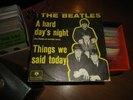 THE BEATLES 45 A HARD DAYS NIGHT+PS DENMARK RARE 1964