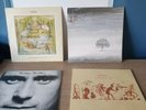 GENESIS 4 VINTAGE VINYL LP'S - WIND & WUTHERING, FACE VALUE ETC. - NO RESERVE