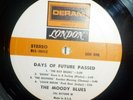 THE MOODY BLUES DAYS OF FUTURE PASSED 1st Press NM LP 1968 NIGHTS IN WHITE SATIN