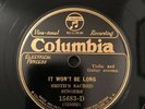 78 Columbia 15683-D - Smith's Sacred Singers - It Won't Be Long - Fiddle Guitar