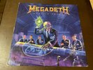 Megadeth Rust in Peace 1990 ORIGINAL VG+ Capitol Combat Heavy Metal Thrash INNER