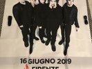 The Cure - Firenze Rocks GIANT subway poster
